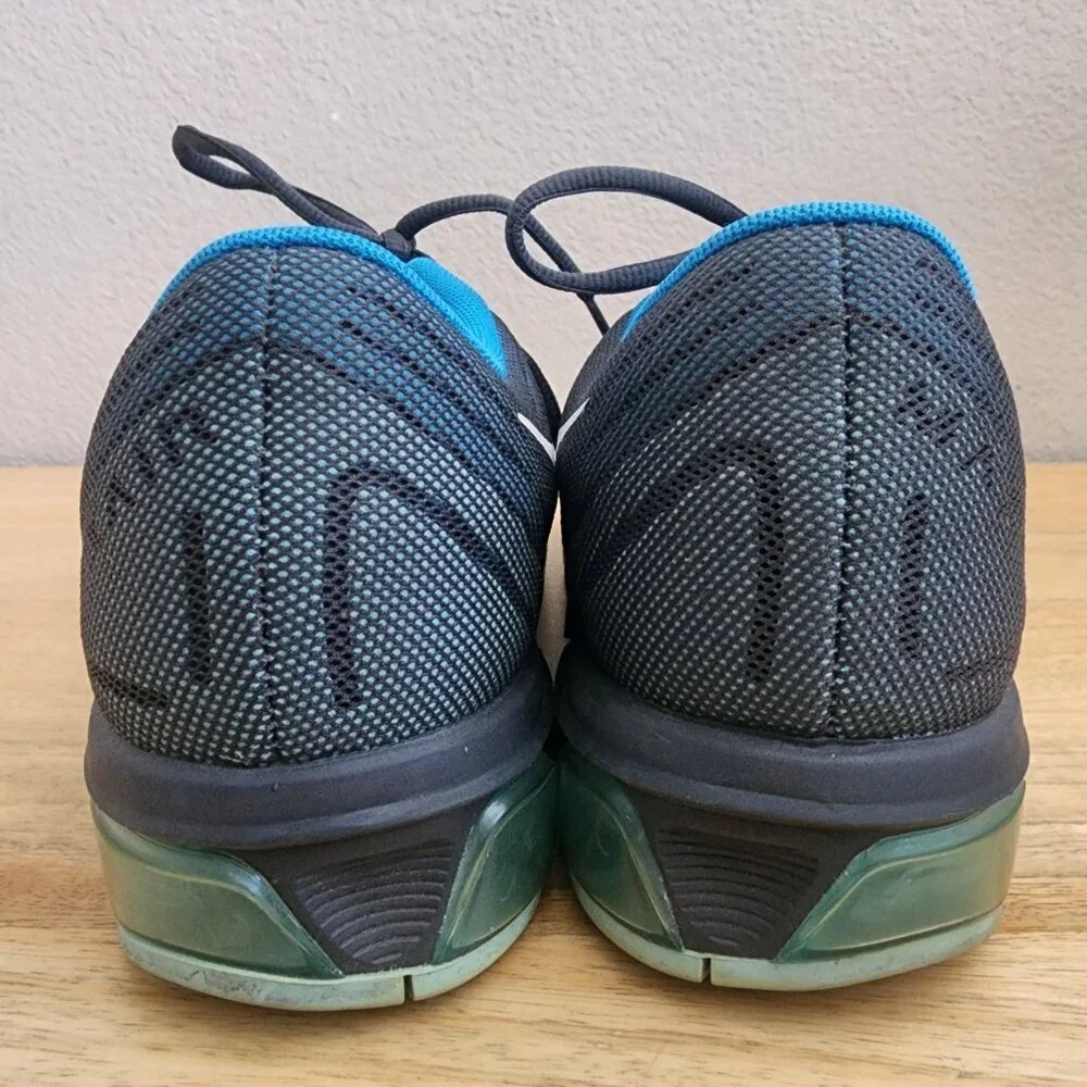 Nike Mens AirMax Tailwind 6 Mesh Running Shoes 621225-004 Grey Blue Volt Size 9